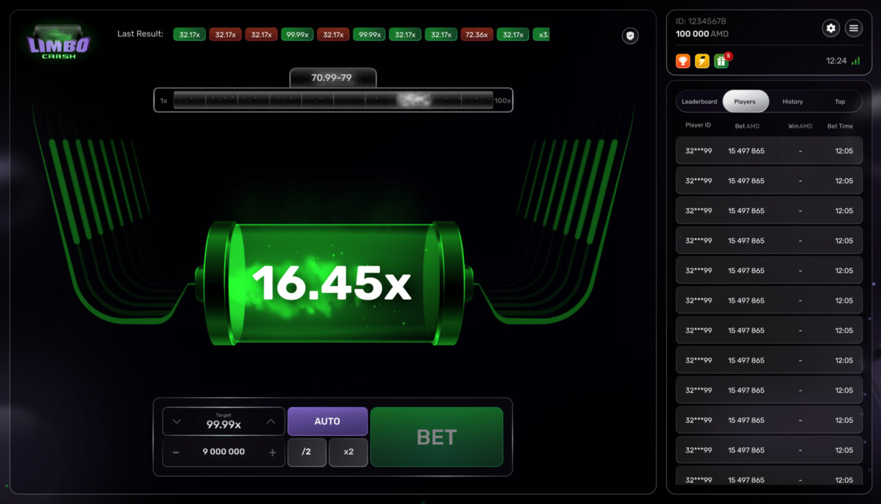 Versão desktop do LIMBO Crash