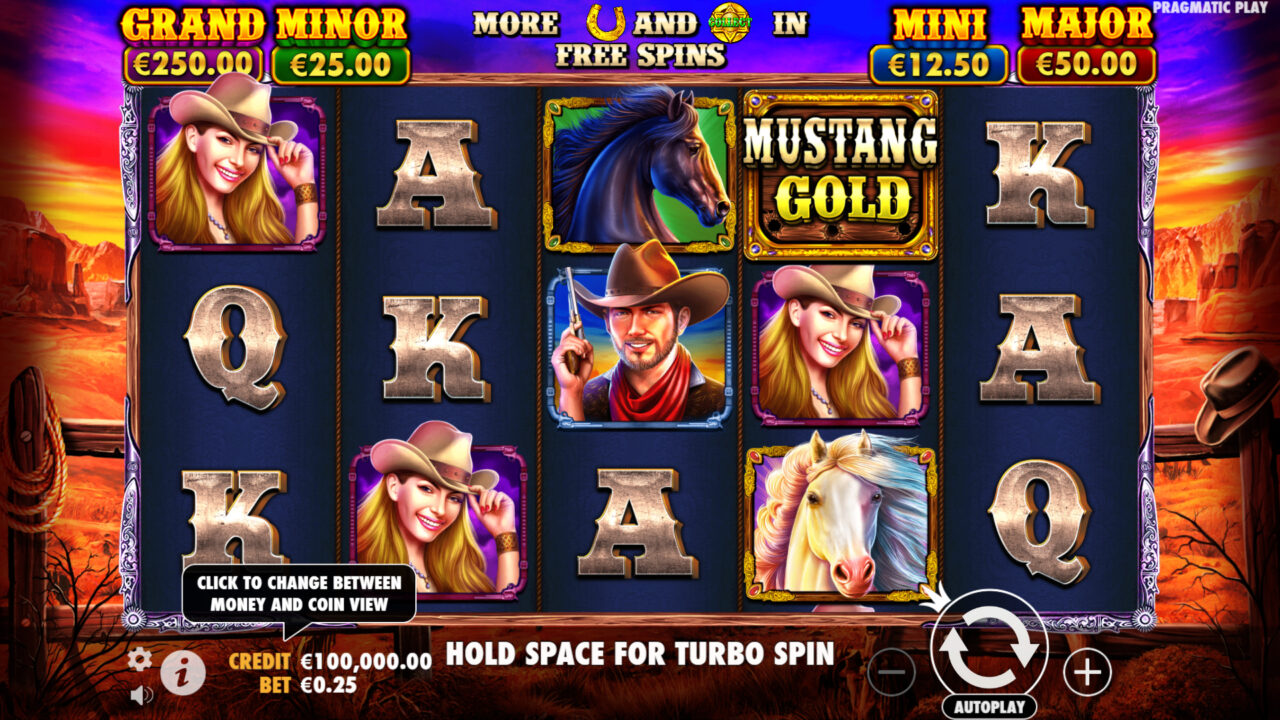 Mustang Gold na Cassino Mostbet