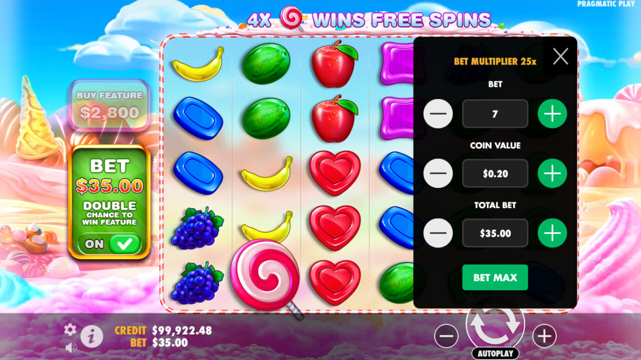 Sweet Bonanza Grandes vitórias